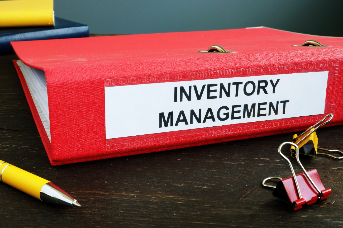 A folder labelled Inventory Management