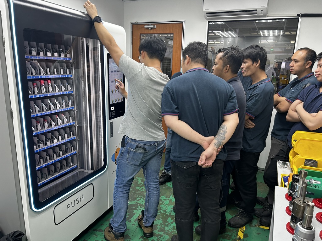 On-site training with the SmartBee system