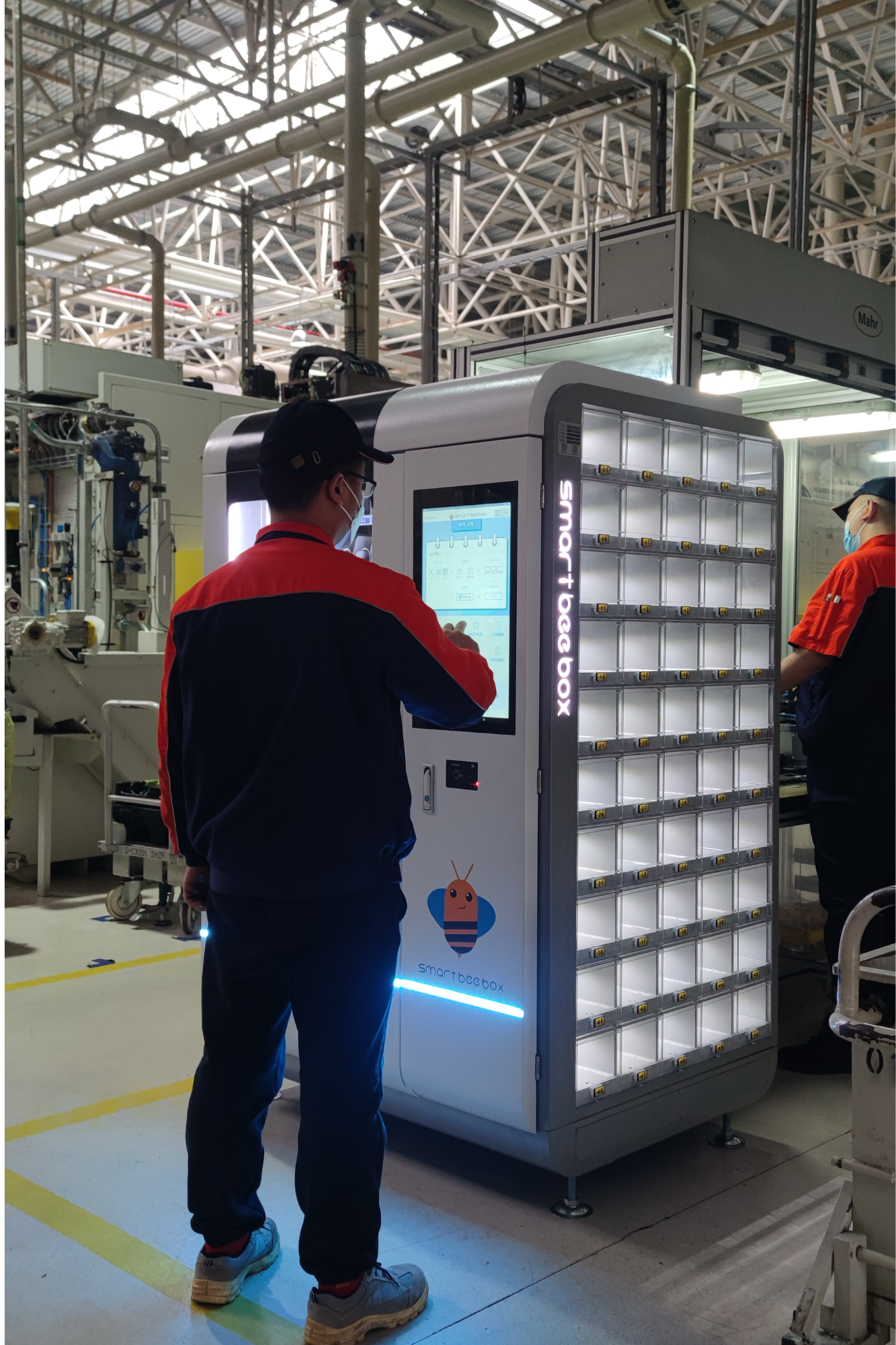 Pro in use on a production floor
